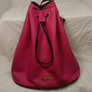 Juicy Couture Hot pink Backpack style purse
